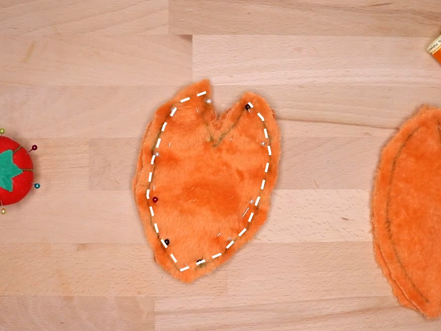 How to make pumpkin plushies DIY pattern