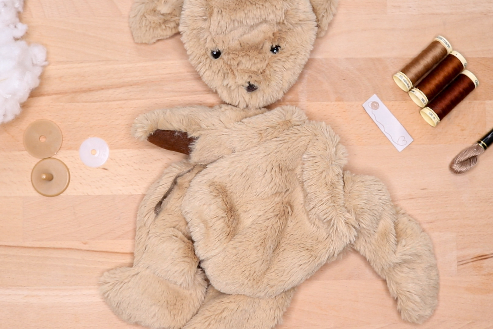 How to make a teddy bear