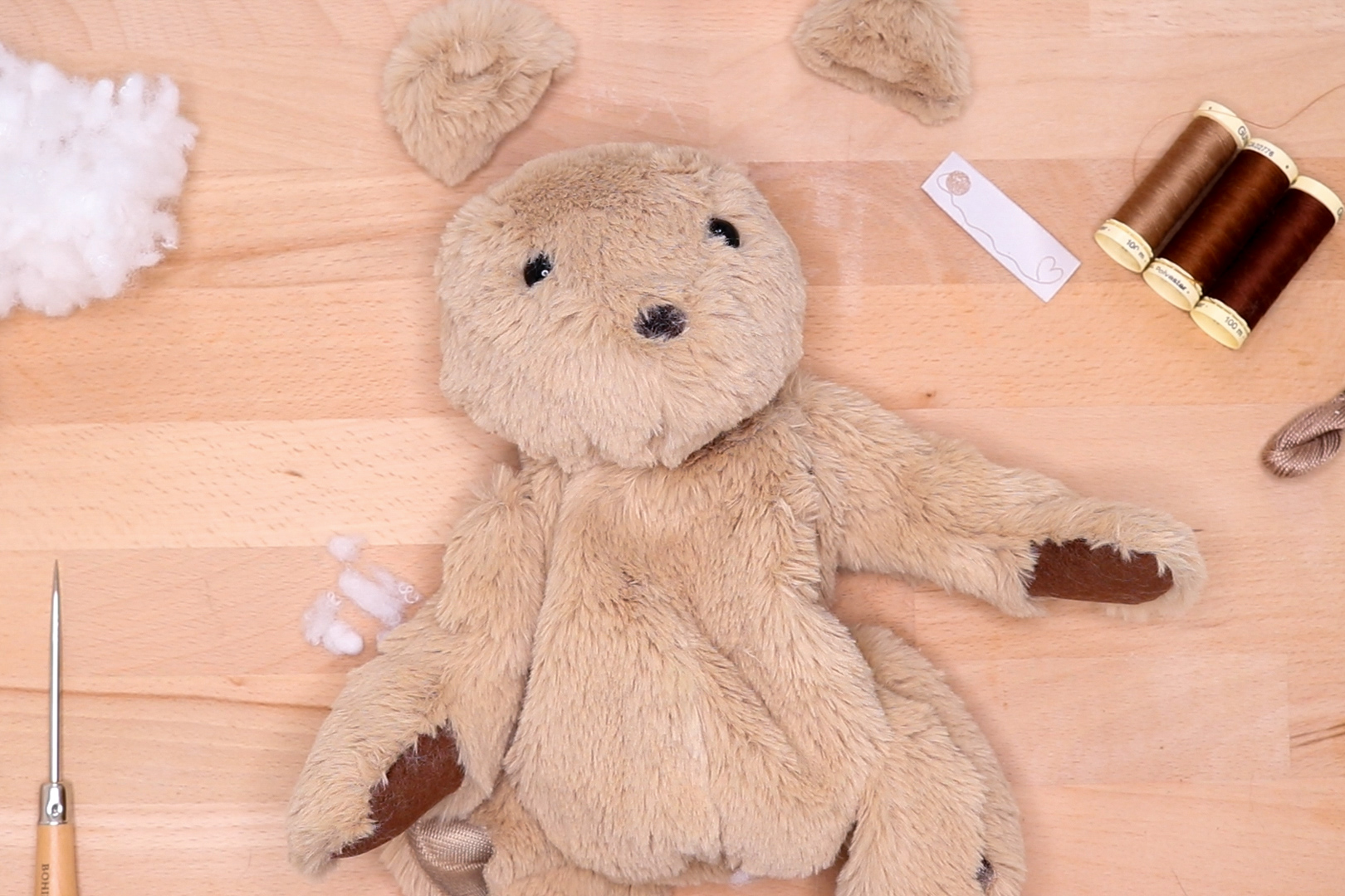 How to make a teddy bear
