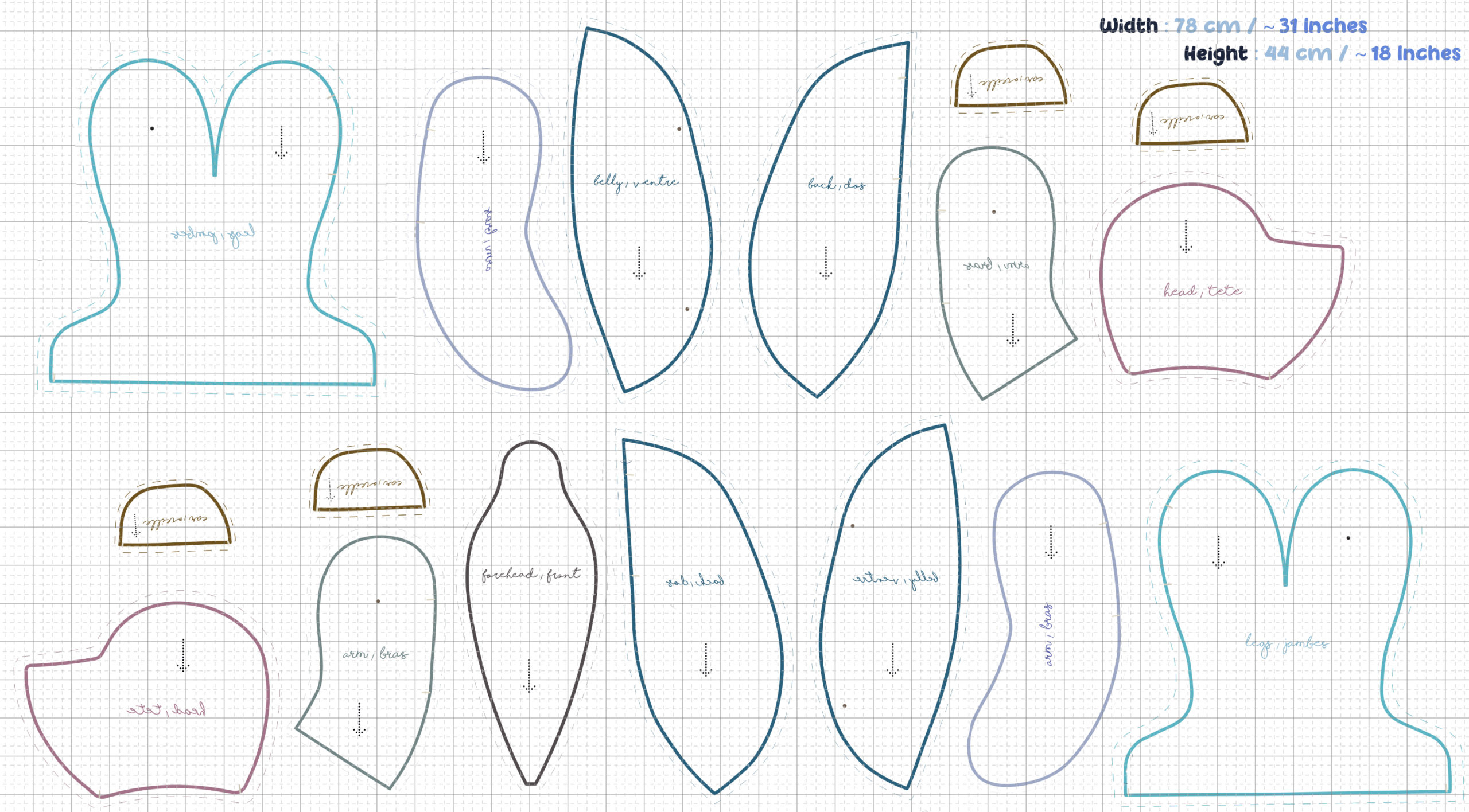 Two rows